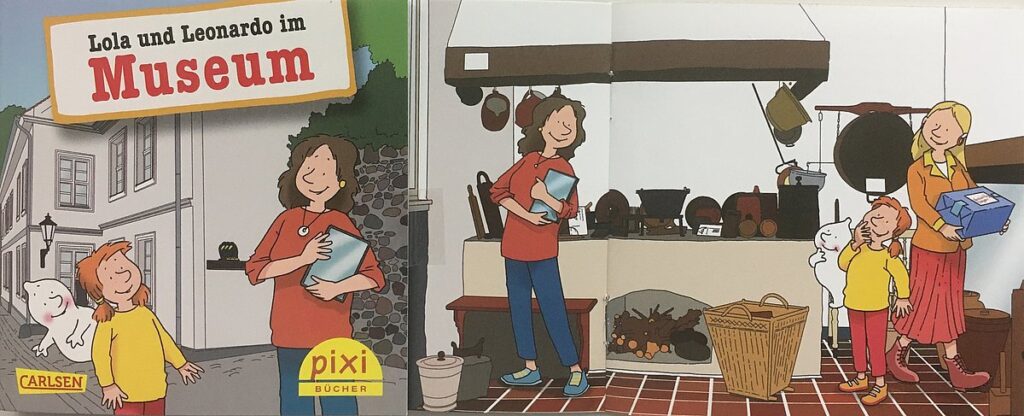 Pixi-Buch „Lola und Leonardo im Museum“