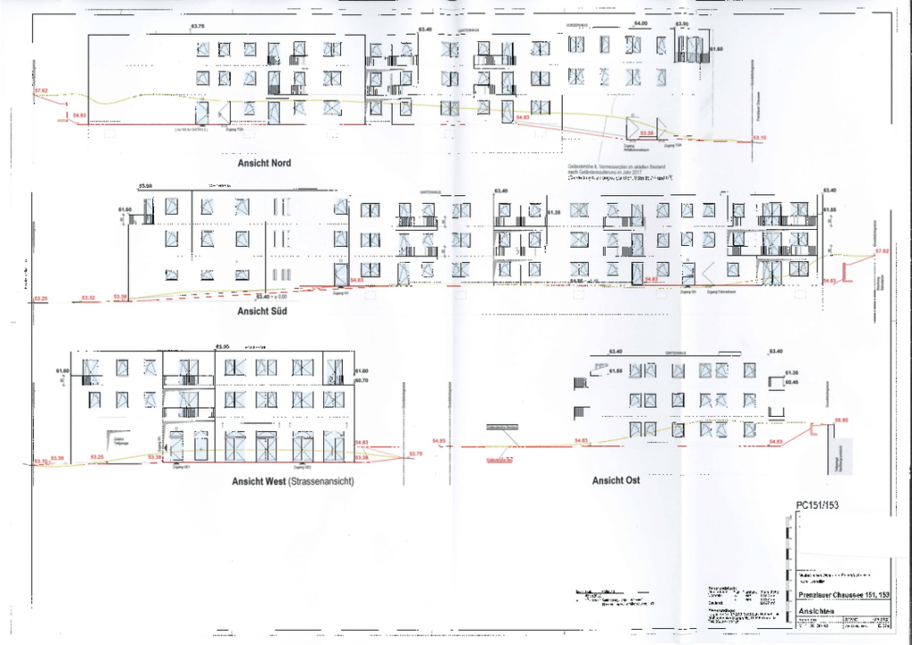 Bauzeichnung L100 Projekt