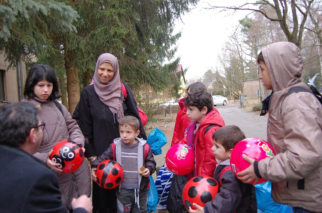 Flüchtlingskinder in Bernau angekommen